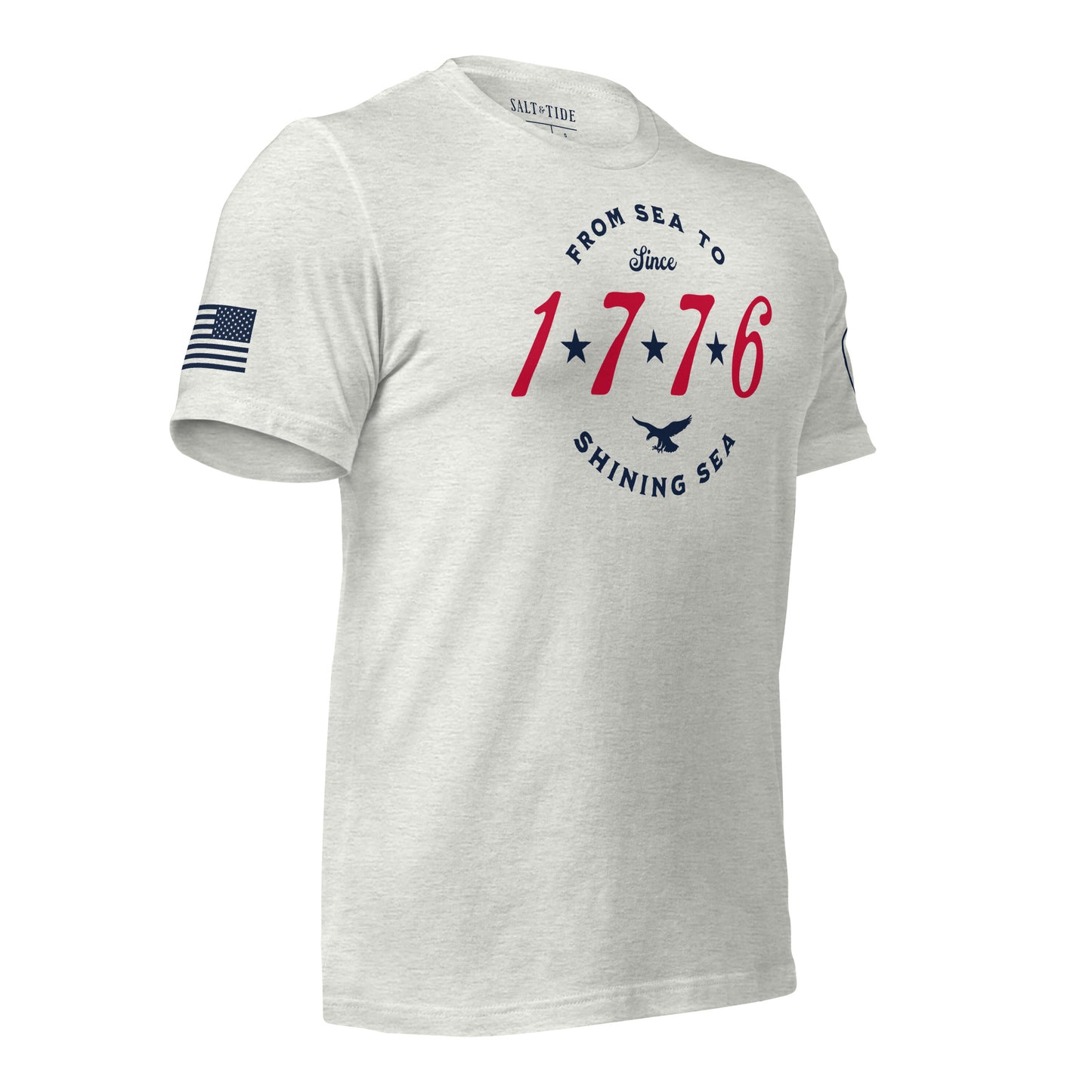 Salt & Tide Since 1776 T-Shirt - Ash