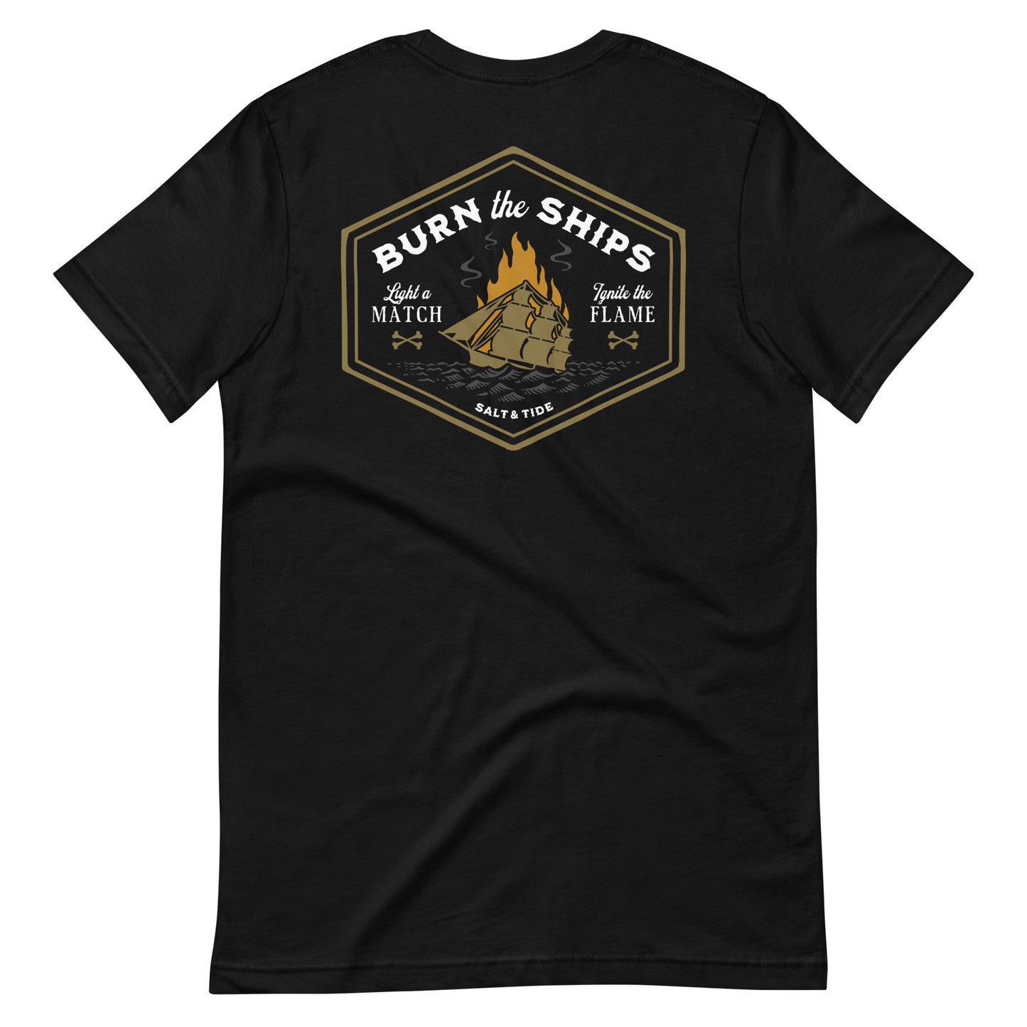Salt & Tide Burn the Ships T-Shirt