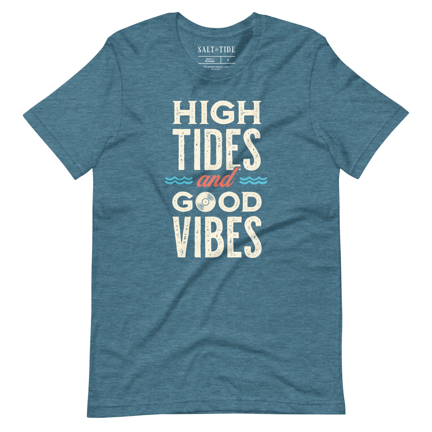 Salt & Tide High Tides Good Vibes T-Shirt