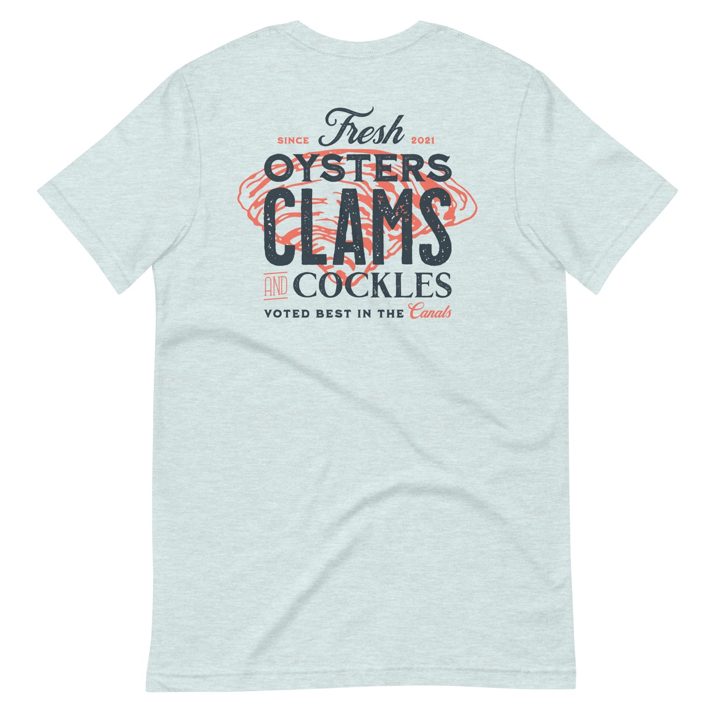 Salt & Tide Oysters Clams and Cockles T-Shirt