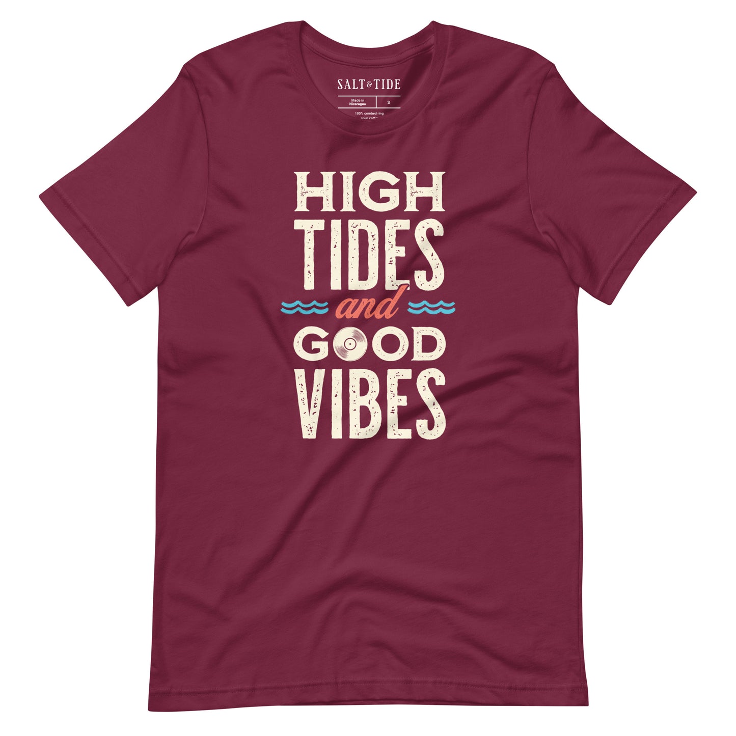 Salt & Tide High Tides Good Vibes T-Shirt