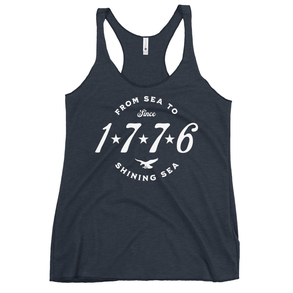 Salt & Tide Since 1776 Women's Racerback Tank