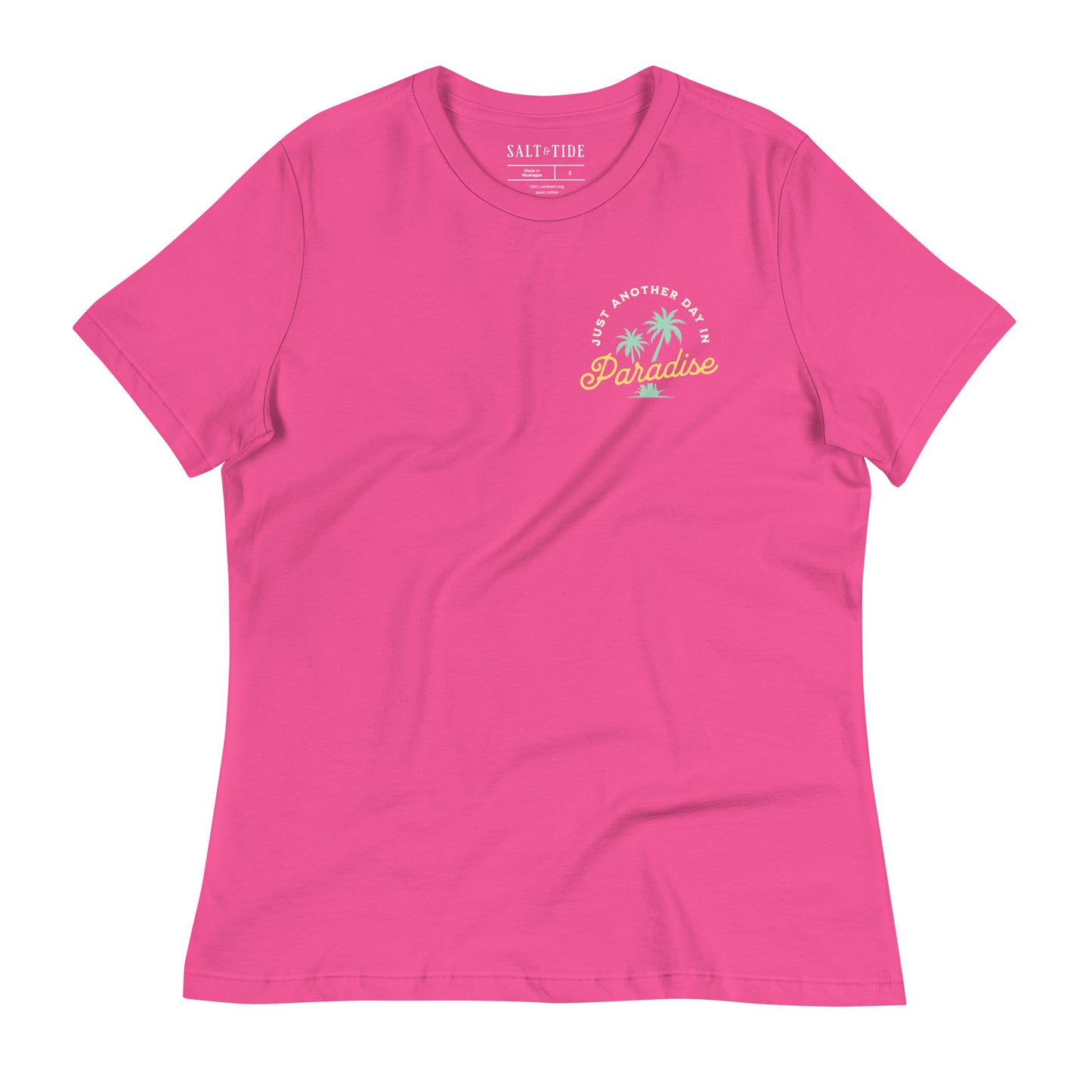 Salt & Tide Just Another Day in Paradise Women's Relaxed T-Shirt