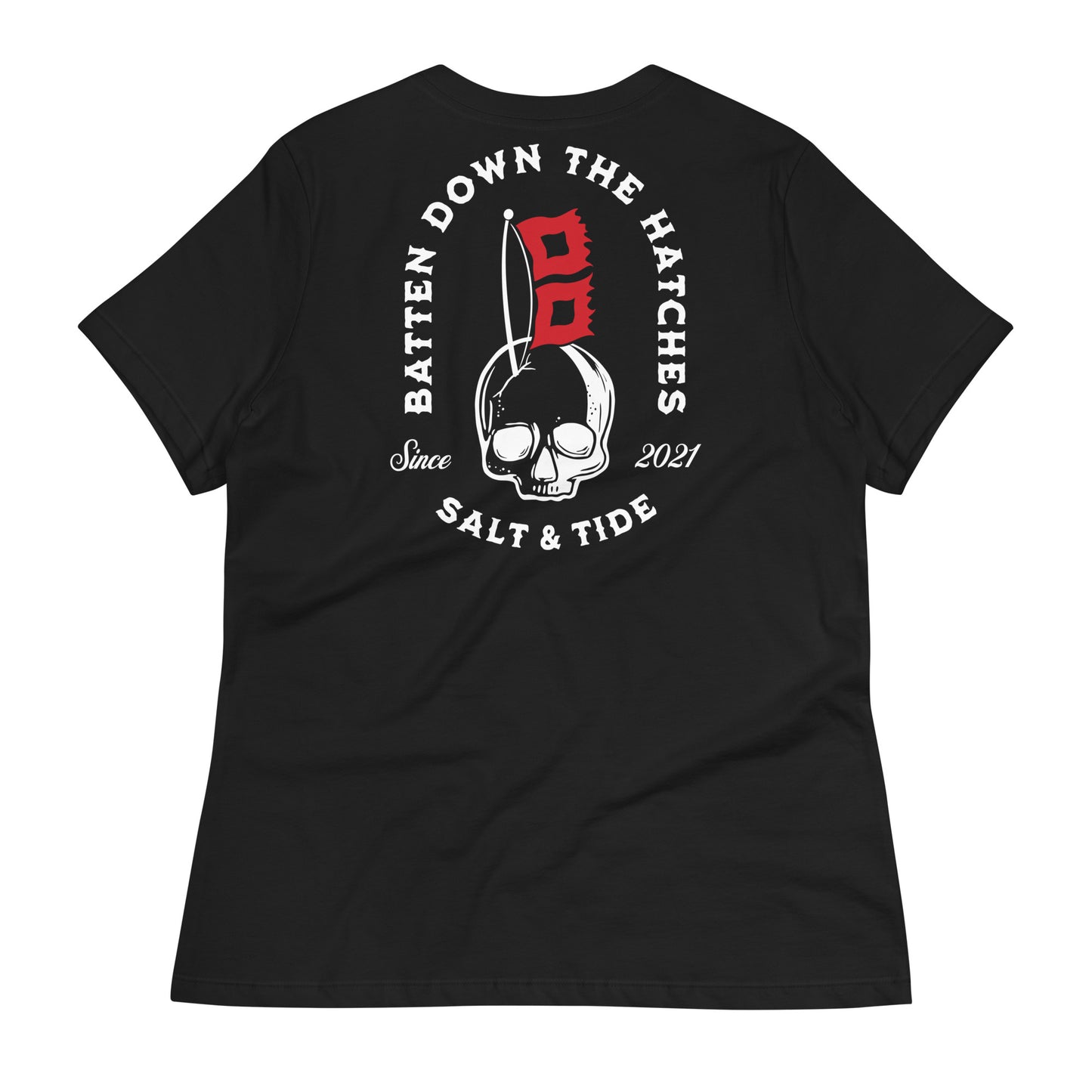 Salt & Tide Batten Down the Hatches Women’s Relaxed T-Shirt