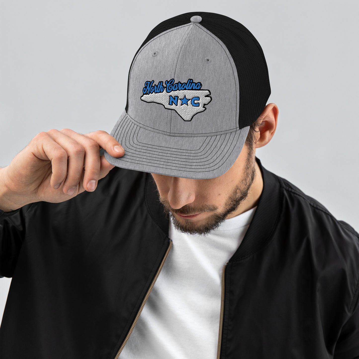 Salt & Tide North Carolina Snapback Trucker Hat