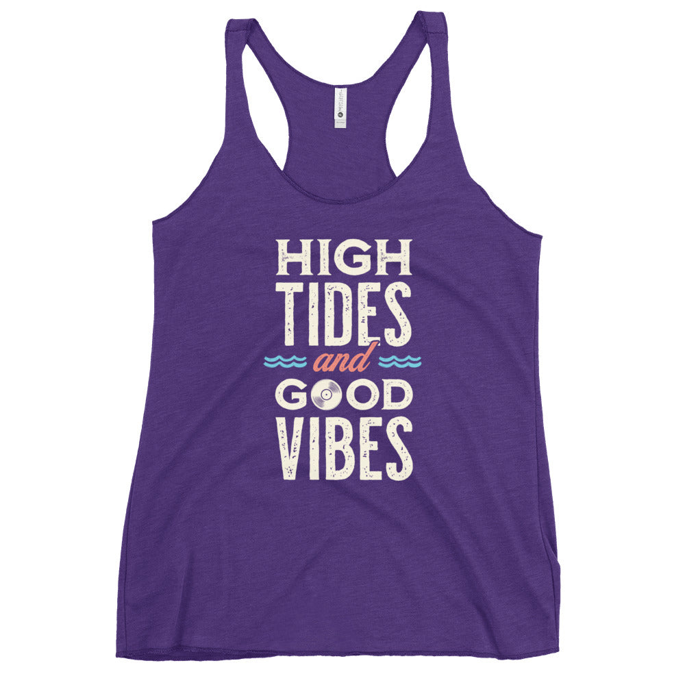 Salt & Tide High Tides Good Vibes Women's Racerback Tank