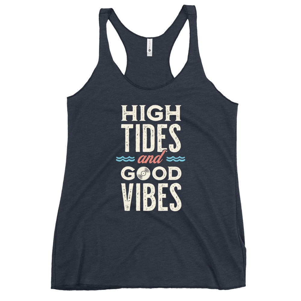Salt & Tide High Tides Good Vibes Women's Racerback Tank