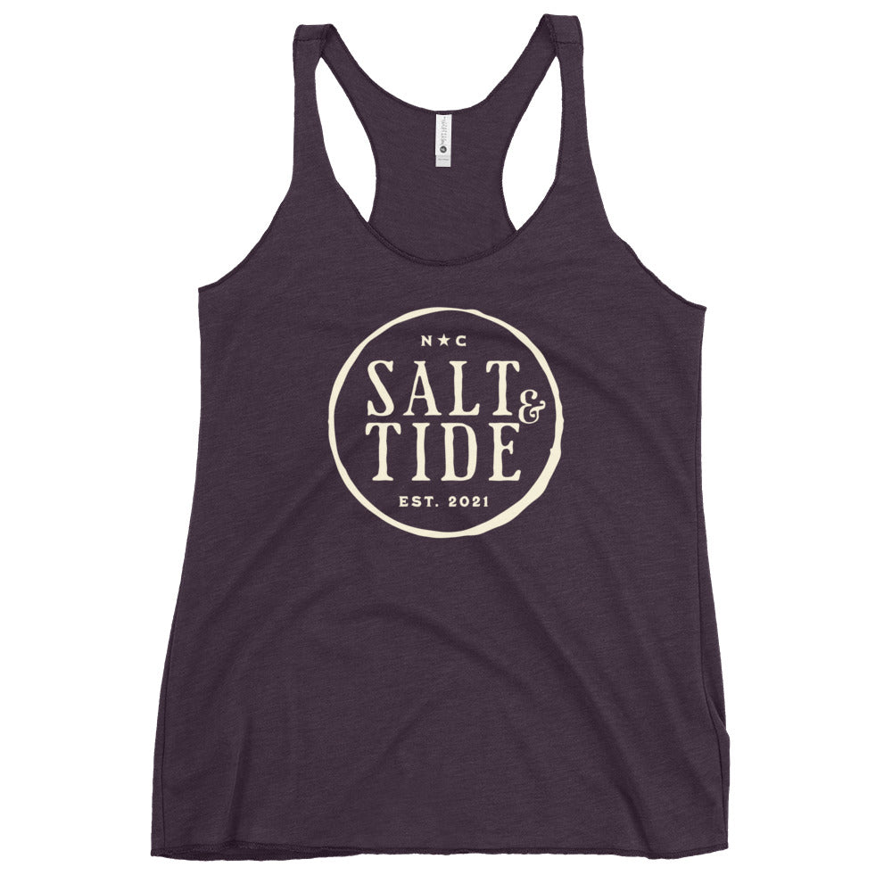 Salt & Tide Classic Badge Women's Racerback Tank