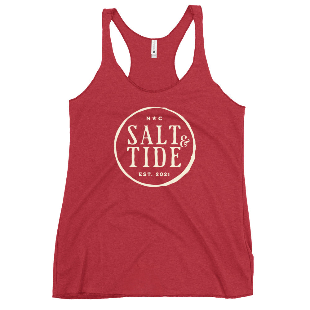 Salt & Tide Classic Badge Women's Racerback Tank
