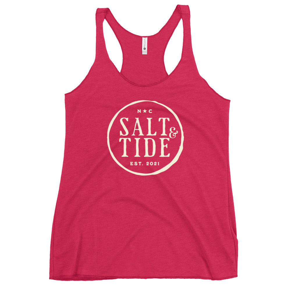 Salt & Tide Classic Badge Women's Racerback Tank