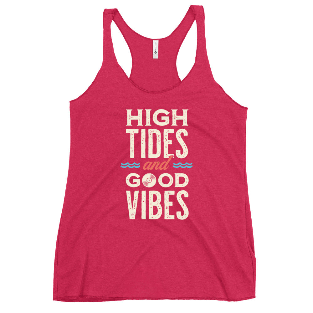 Salt & Tide High Tides Good Vibes Women's Racerback Tank