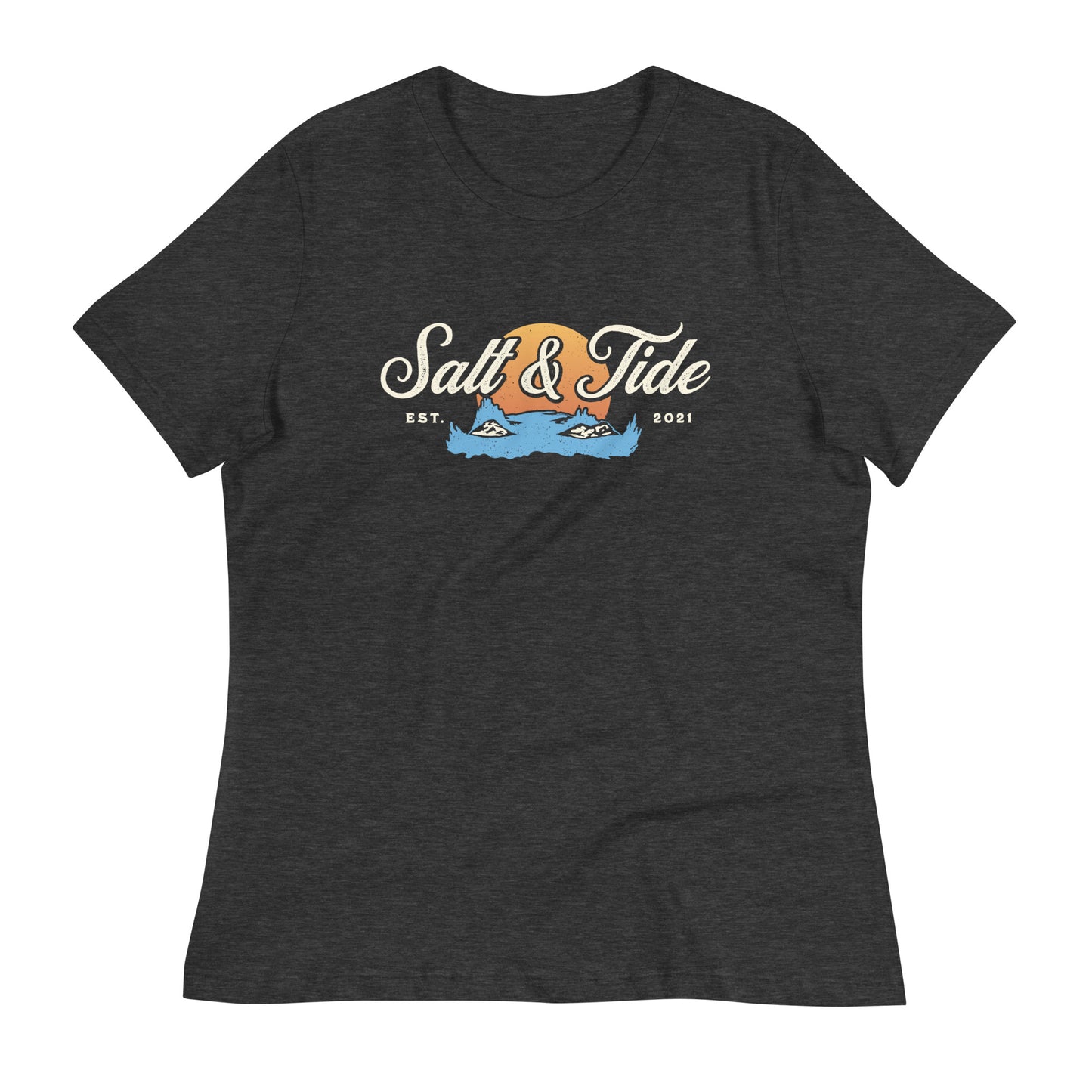 Salt & Tide Crashing Waves Women's Relaxed T-Shirt
