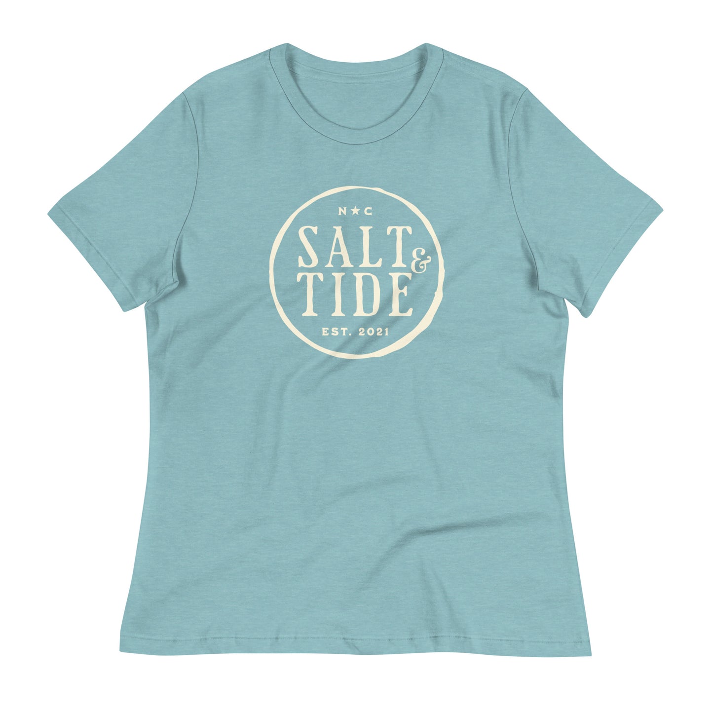 Salt & Tide Classic Badge Women's Relaxed T-Shirt