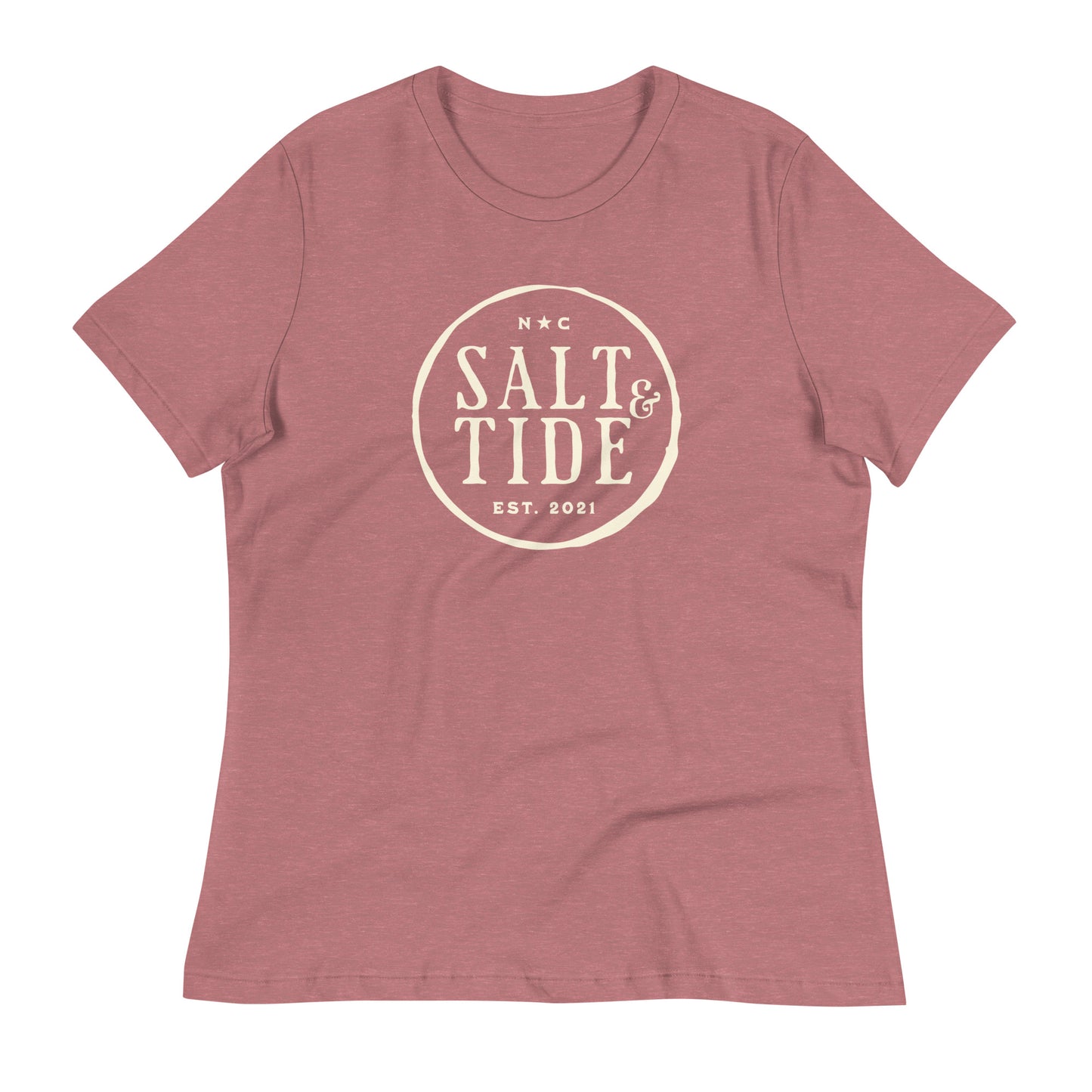 Salt & Tide Classic Badge Women's Relaxed T-Shirt