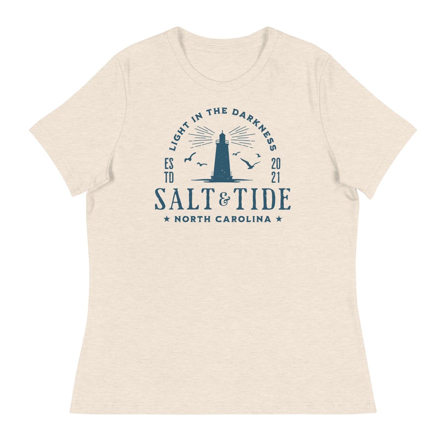 Salt & Tide Light in the Darkness Women's Relaxed T-Shirt