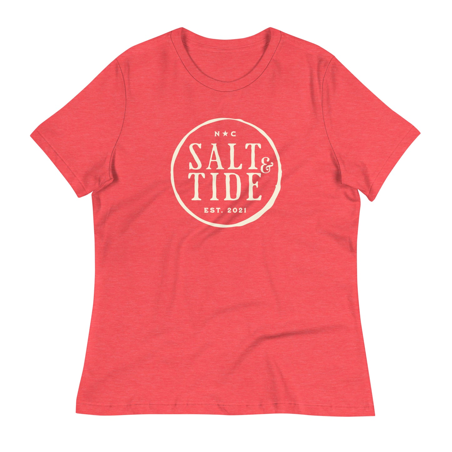 Salt & Tide Classic Badge Women's Relaxed T-Shirt
