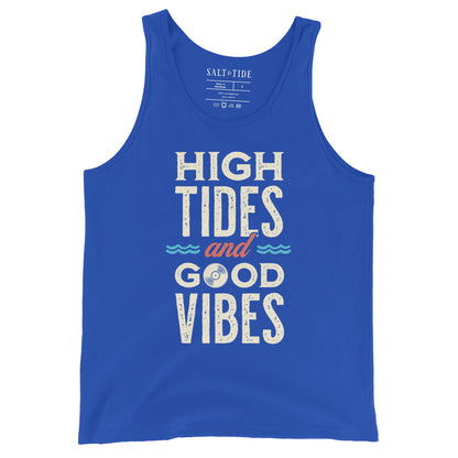 Salt & Tide High Tides Good Vibes Men's Tank Top