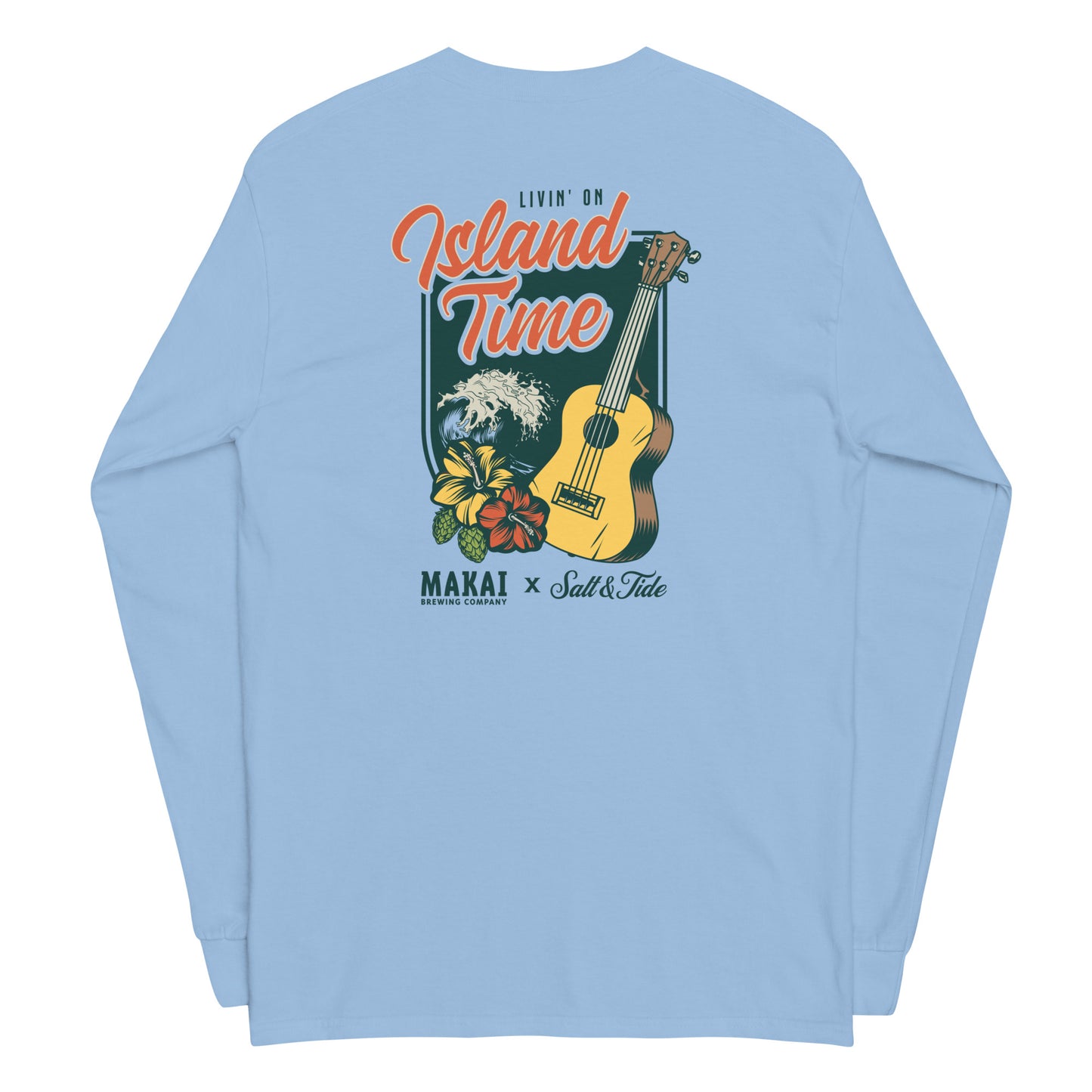 PRE-ORDER: Makai Brewing Co. x Salt & Tide Island Time Long Sleeve T-Shirt