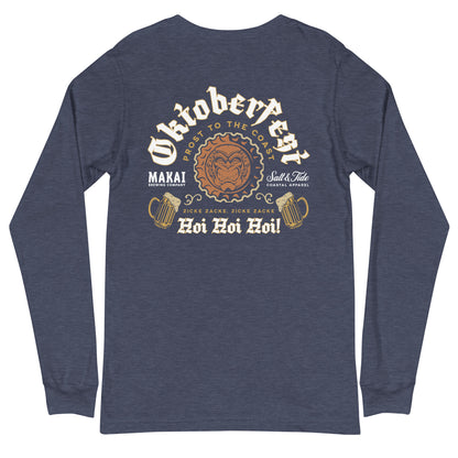 PRE-ORDER: Makai Brewing Co. x Salt & Tide Oktoberfest Long Sleeve T-Shirt