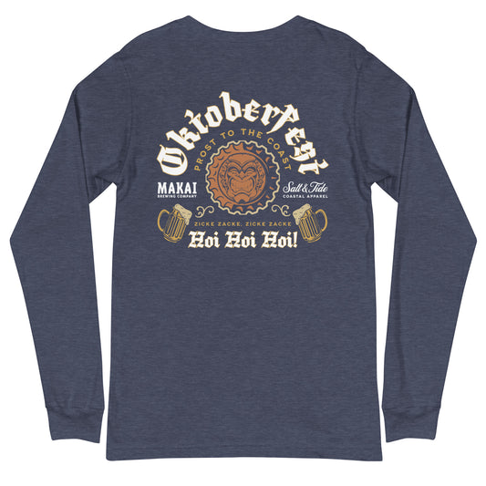 PRE-ORDER: Makai Brewing Co. x Salt & Tide Oktoberfest Long Sleeve T-Shirt