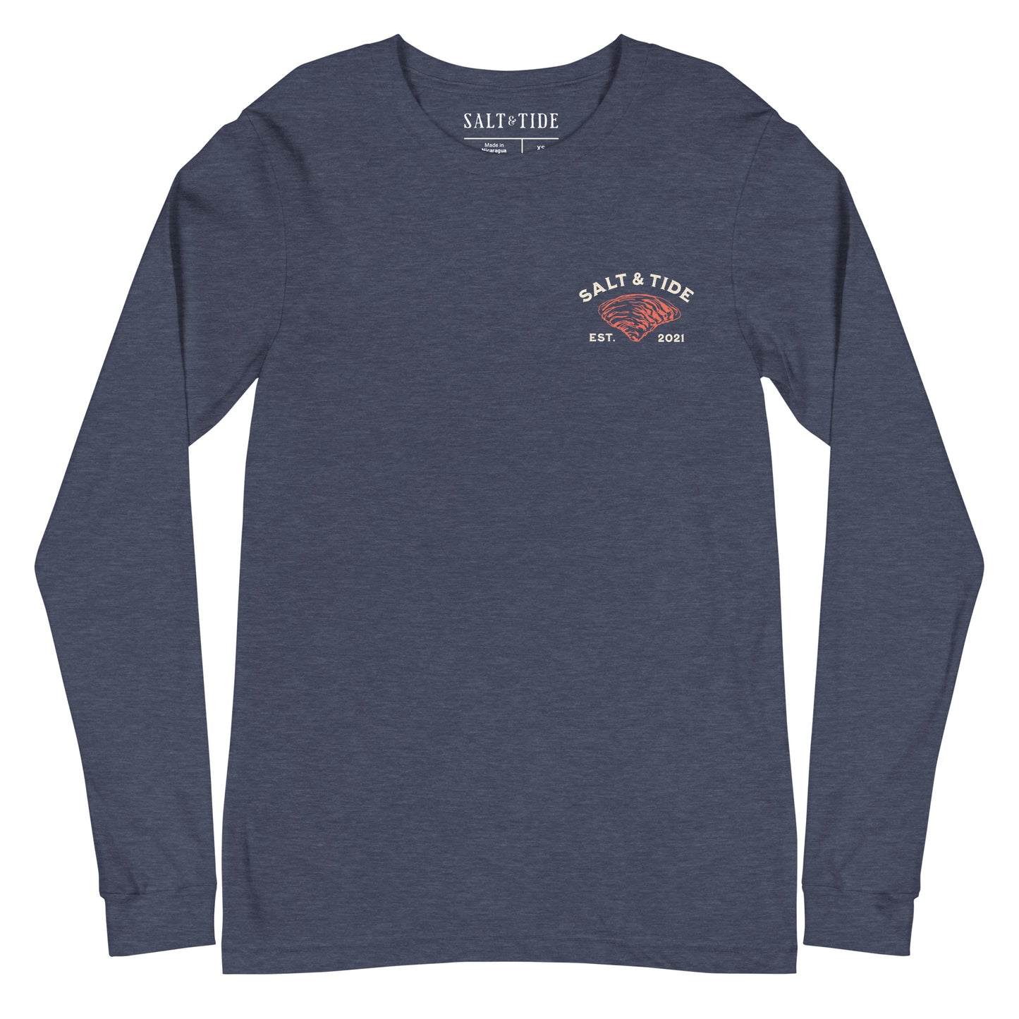 Salt & Tide Oysters Clams and Cockles Long Sleeve T-Shirt