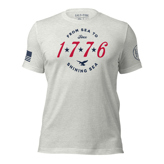 Salt & Tide Since 1776 Men's T-Shirt - Ash
