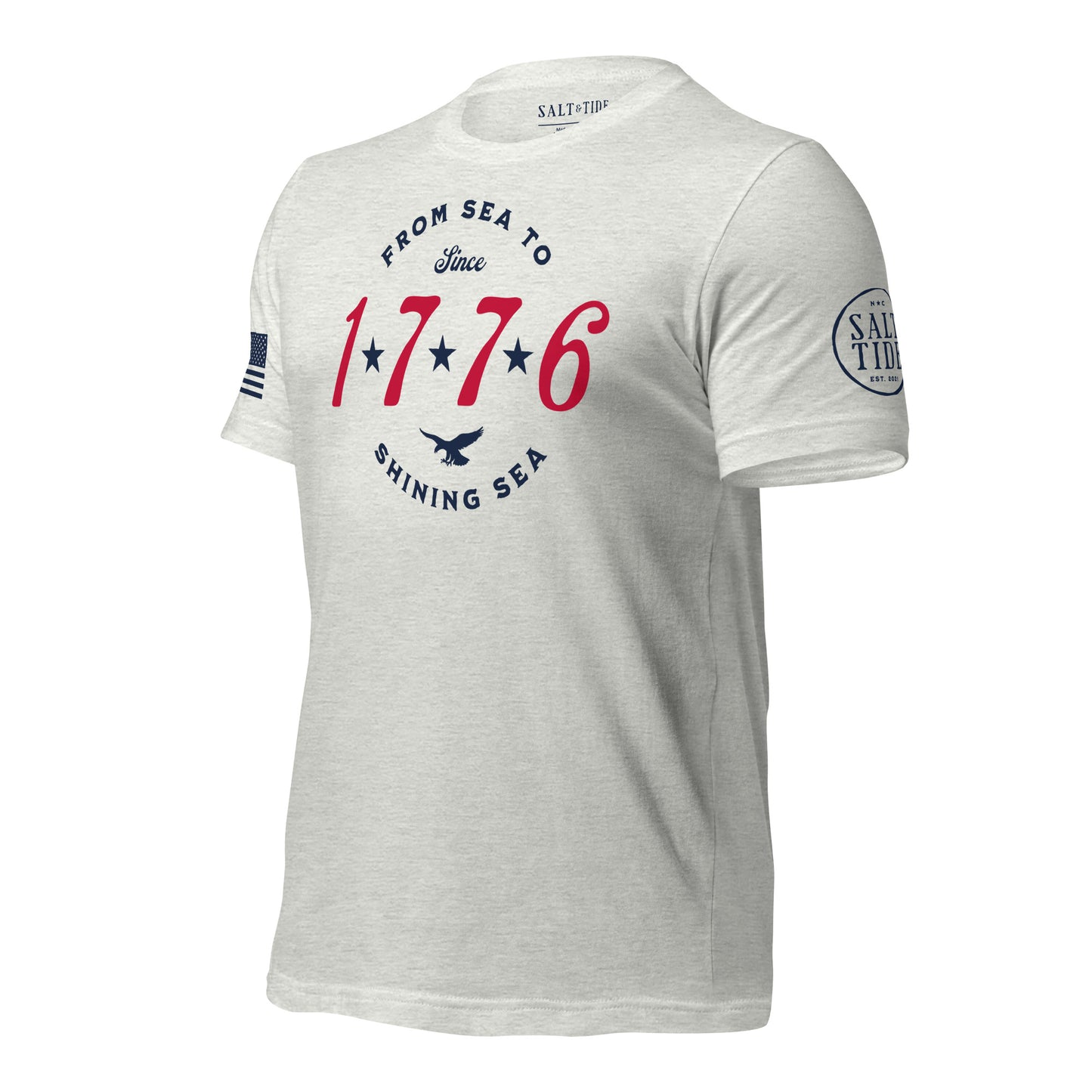 Salt & Tide Since 1776 Men's T-Shirt - Ash