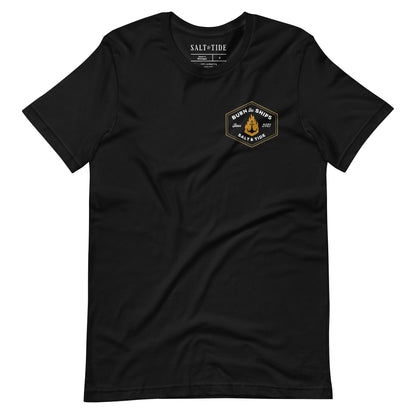 Salt & Tide Burn the Ships Men's T-Shirt
