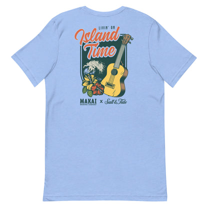 PRE-ORDER: Makai Brewing Co. x Salt & Tide Island Time T-Shirt
