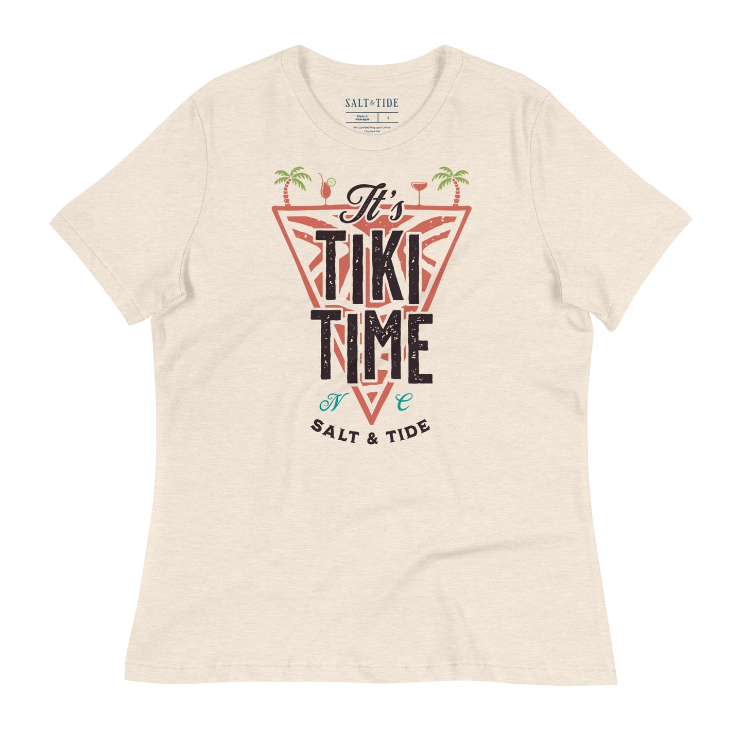 Salt & Tide Tiki Time Women's Relaxed T-Shirt