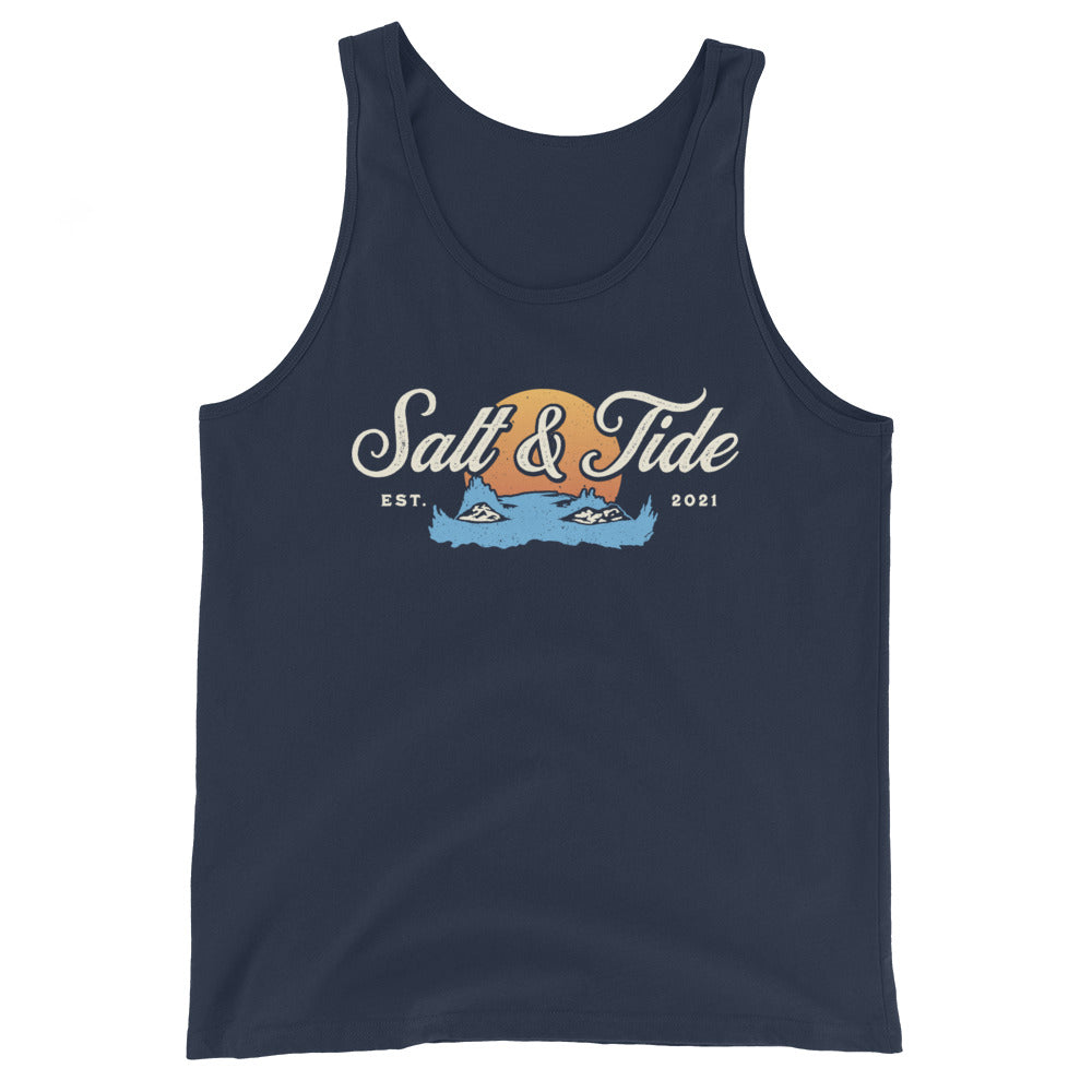 Salt & Tide Crashing Waves Men's Tank Top