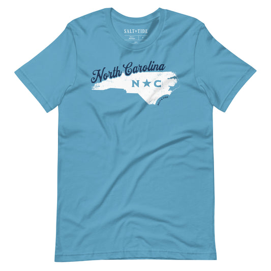 Salt & Tide North Carolina Blue Men's T-Shirt