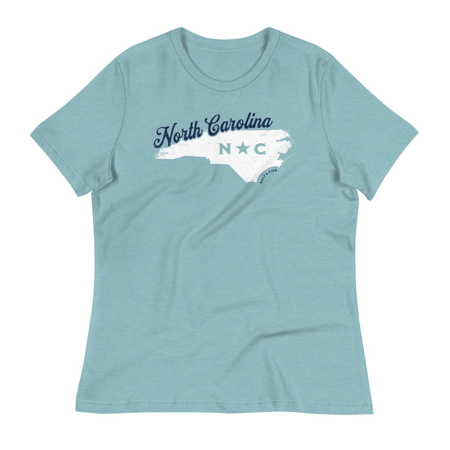 Salt & Tide North Carolina Blue Women's Relaxed T-Shirt