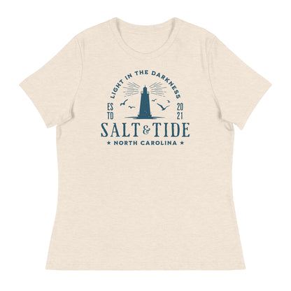 Salt & Tide Light in the Darkness Women's Relaxed T-Shirt