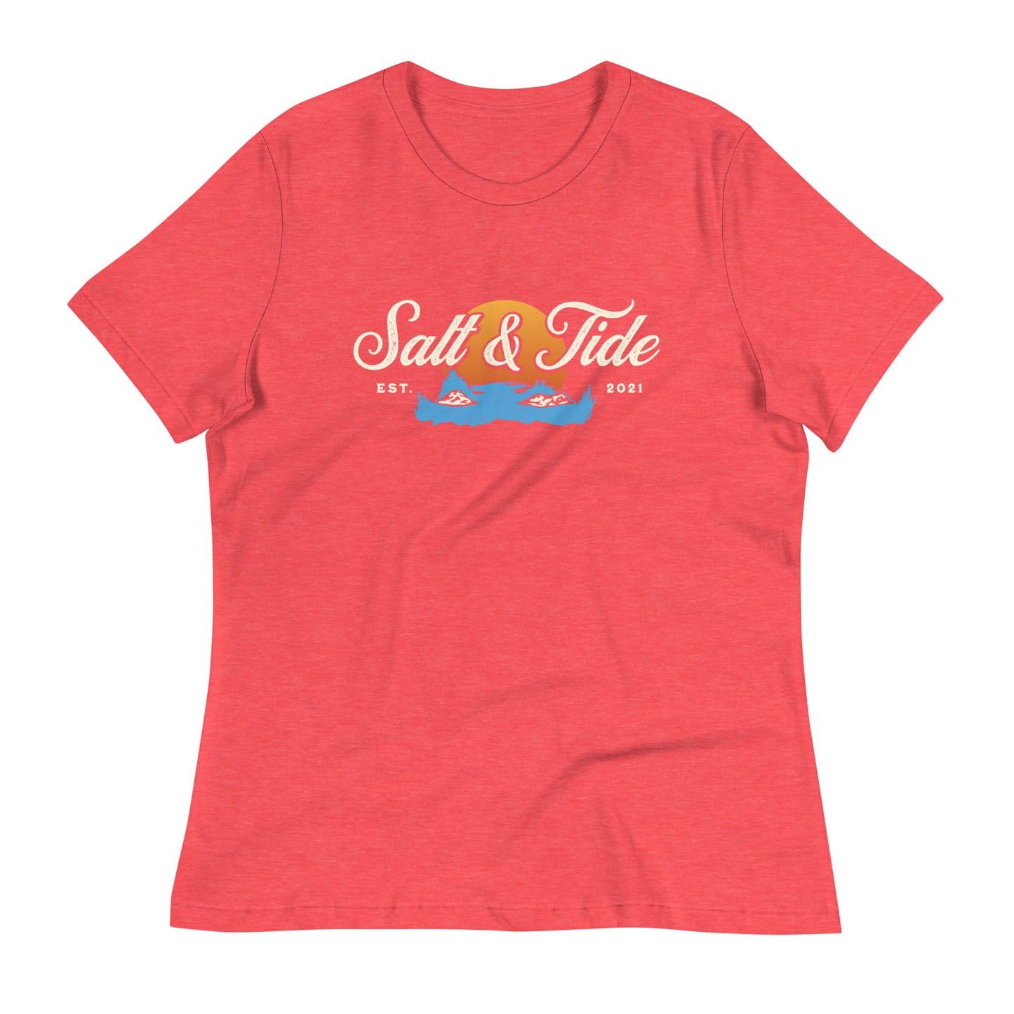 Salt & Tide Crashing Waves Women's Relaxed T-Shirt