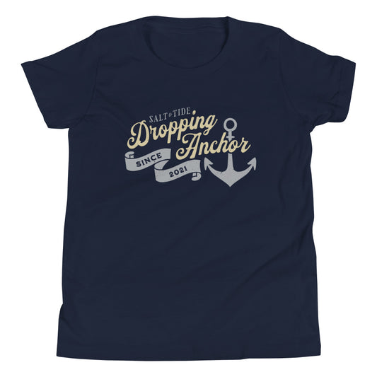 Salt & Tide Dropping Anchor Youth T-Shirt